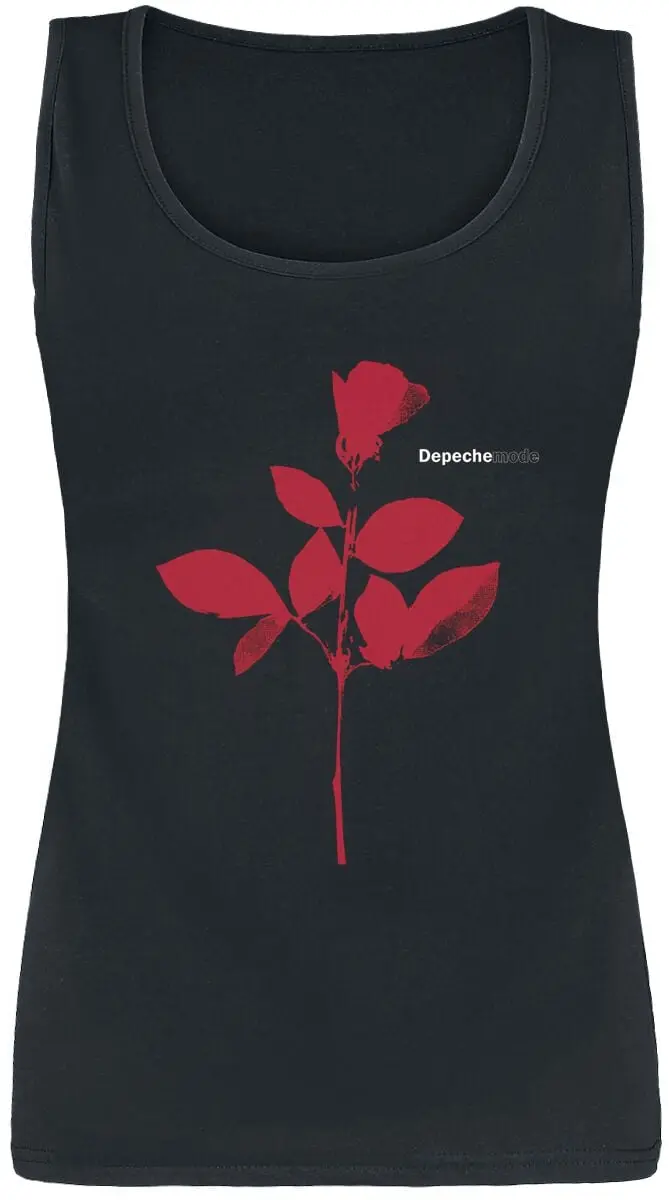 Top de Depeche Mode - Rose - S à XXL - pour Femme - noir