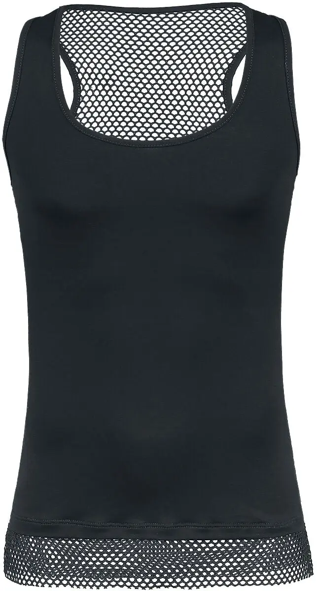 Top de Outer Vision - Betty - S à XXL - pour Femme - noir