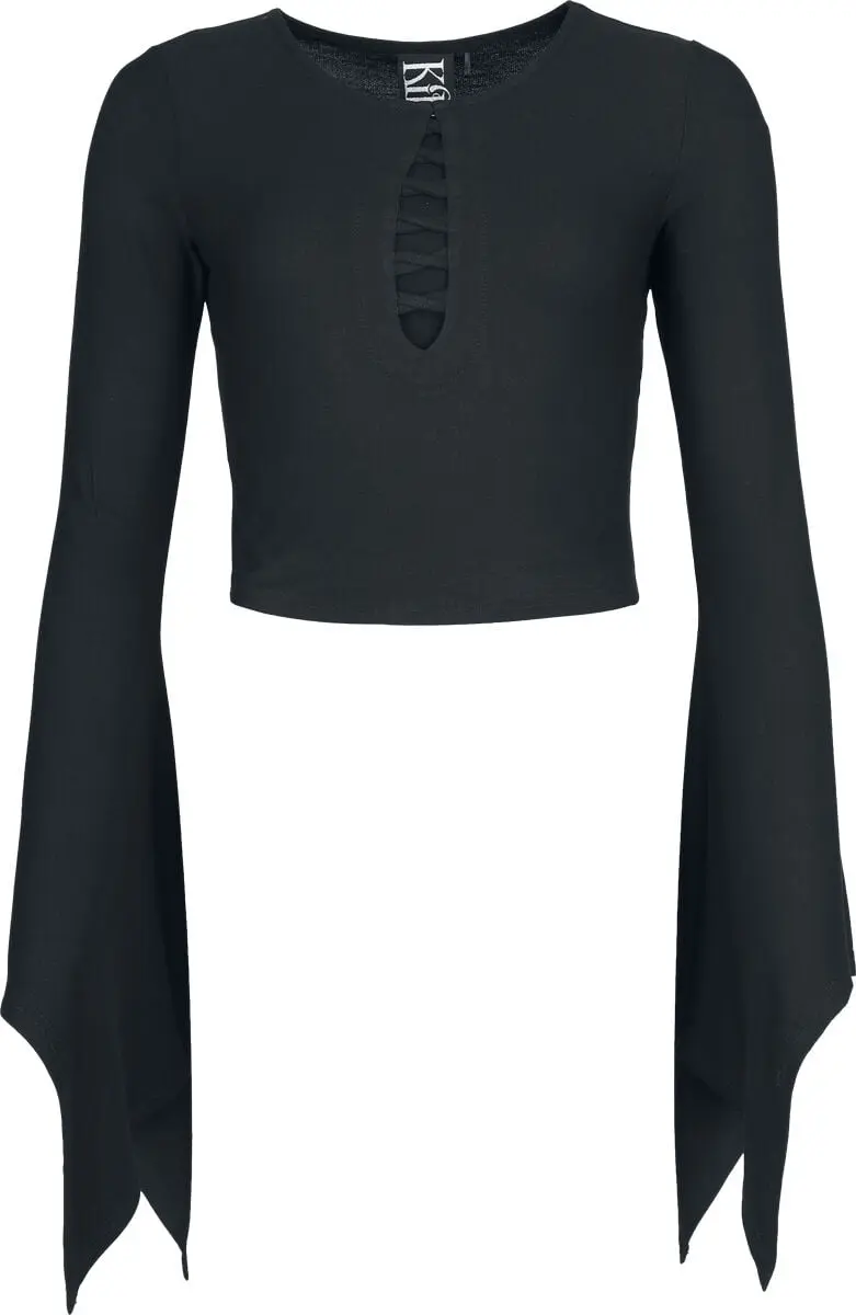 Top Gothic de Killstar - Withered Garden - Lilith's Lust - Haut - XS à 4XL - pour Femme - noir