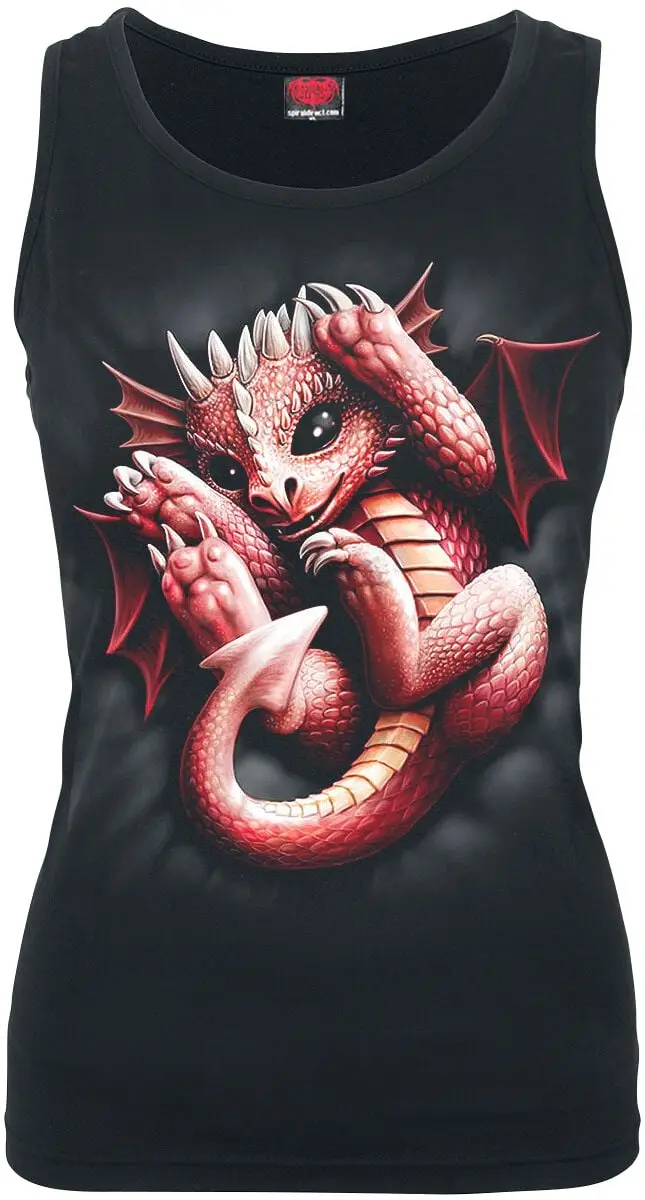 Top Gothic de Spiral - Whelp - S à XXL - pour Femme - noir