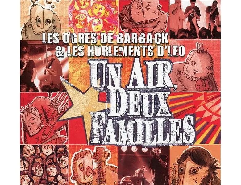 UN AIR DEUX FAMILLES - OGRES + LES HURLEMENTS (CD)