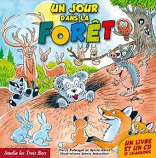 UN JOUR DANS LA FORET - SYLVIE GARIN & PIERRE PALENGAT (LIVRE CD)