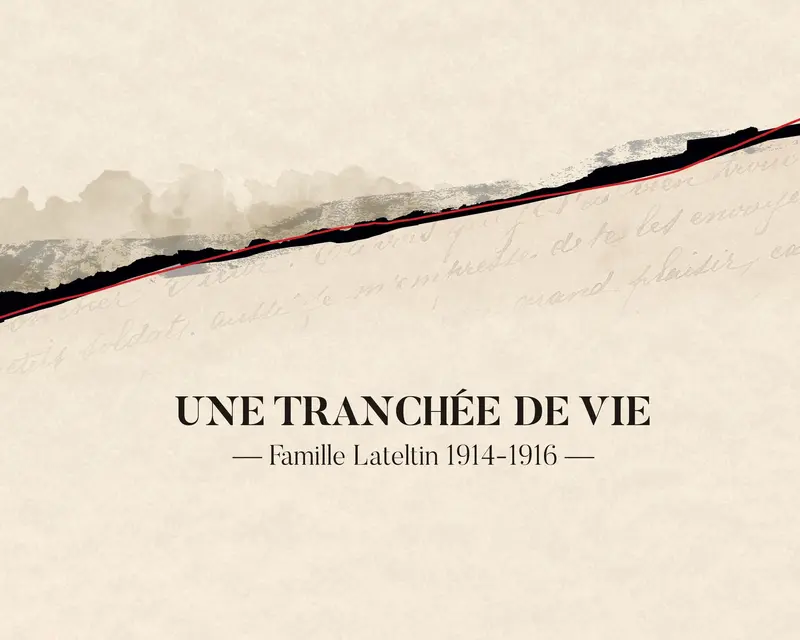 UNE TRANCHÉE DE VIE - ROMAIN LATELTIN (LIVRE CD)