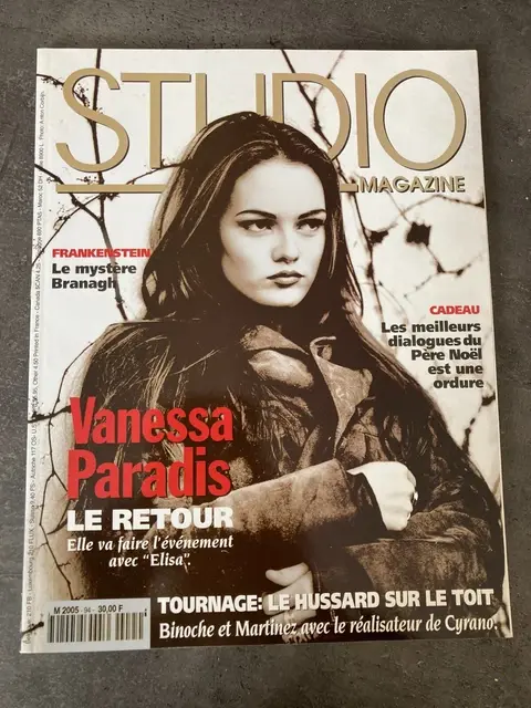 Vanessa Paradis | Studio - Magazine (Janvier 1995)