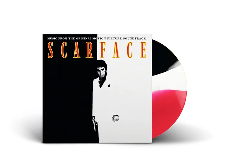 Various Artists - Scarface - Vinyle Marbré Rouge & Noir