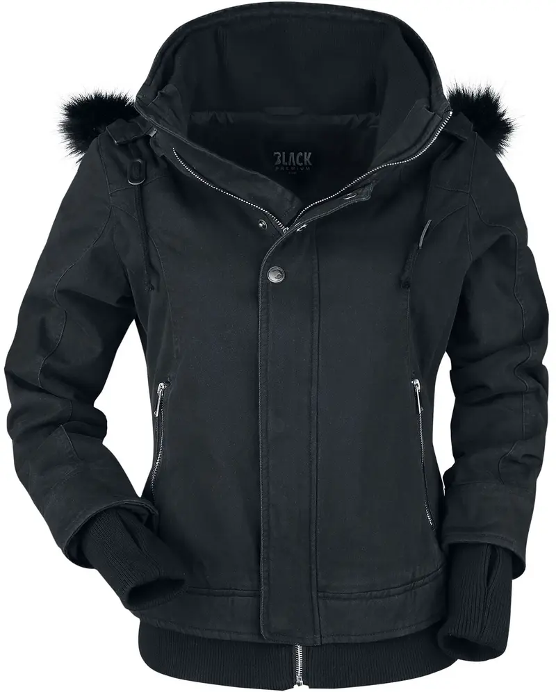 Veste d'hiver Gothic de Black Premium by EMP - You Got It - XS à 5XL - pour Femme - noir