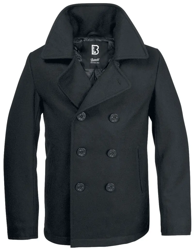 Veste d'uniforme de Brandit - Caban - S à 5XL - pour Homme - noir