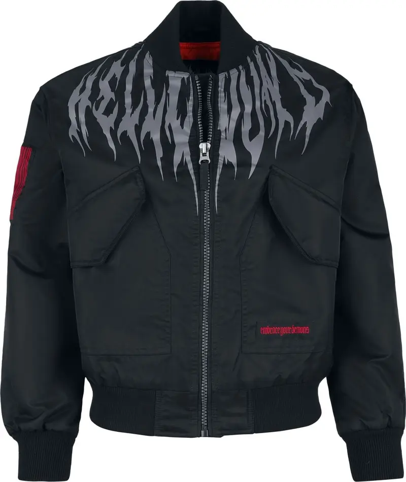 Veste mi-saison de Rock Rebel by EMP - Lost Souls - S à XXL - pour Femme - noir