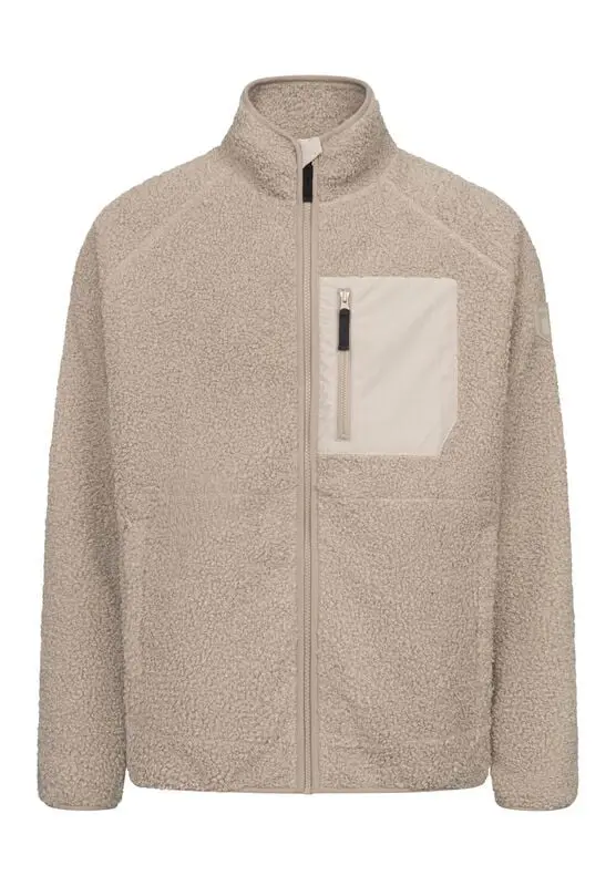 Veste Polaire de Derbe Hamburg - Kuschelby - M à 3XL - pour Homme - beige