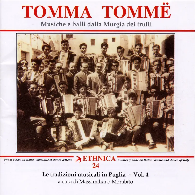VOL 4 / TOMMA TOMMÉ - MUSIQUES DES POUILLES (CD)