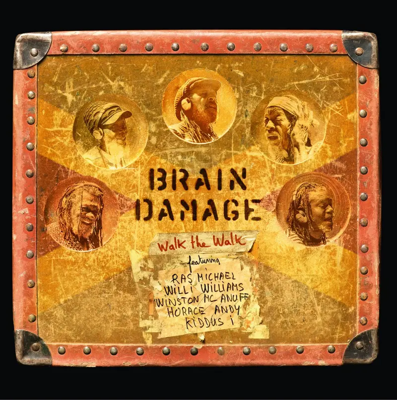 WALK THE WALK - BRAIN DAMAGE (FEAT RAS MICHAEL) (45T)
