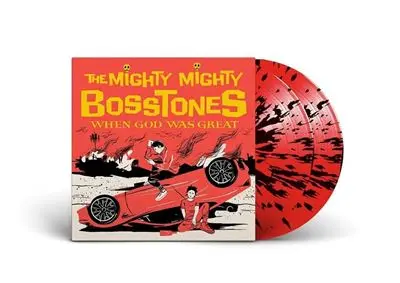 When God Was Great Vinyle Rouge et Noir Marbré