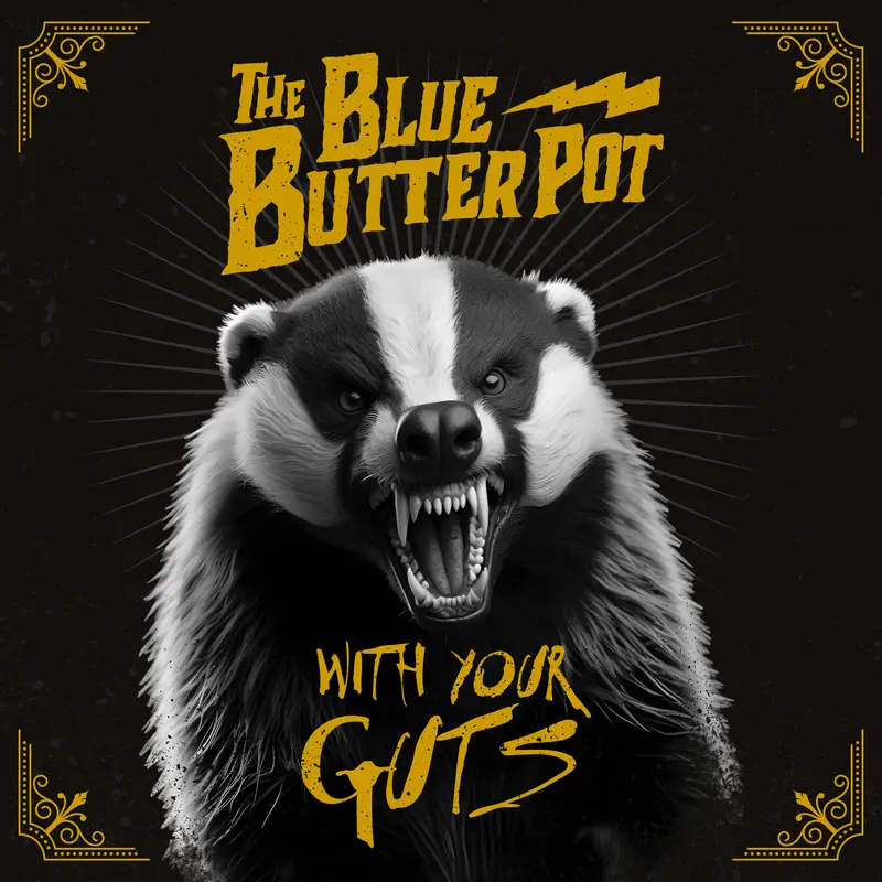 WITH YOUR GUTS - THE BLUE BUTTER POT (CD)