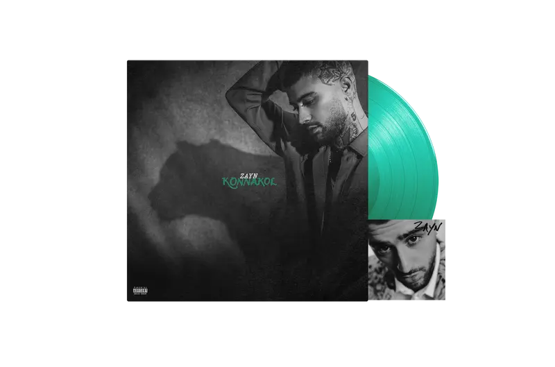 ZAYN - KONNAKOL - Vinyle Cover Alt Couleur '5TH ELEMENT' Édition Limitée Dédicacée