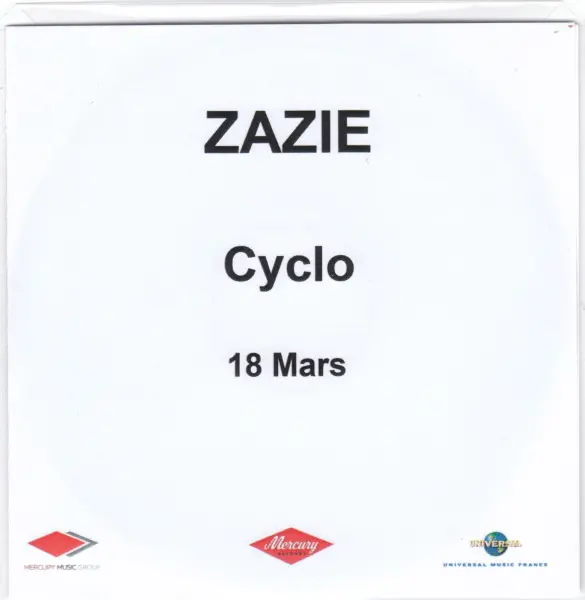 Zazie | Cyclo - CD promo